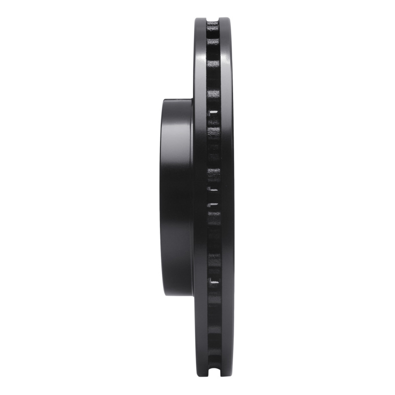 Mercedes-Benz E350 Brake Rotor (1) - Front Right - R1 Concepts - Drilled & Slotted - Black - `03-`09